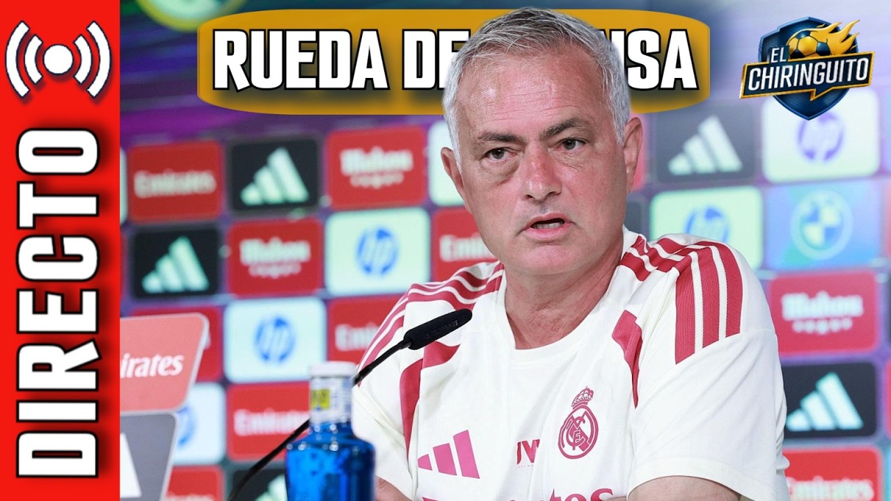 🚨 ¡MOURINHO, EN DIRECTO! | RUEDA DE PRENSA | Real Betis - Real Madrid