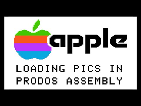 Loading Hi-Res Pictures in ProDOS Assembly on the Apple II
