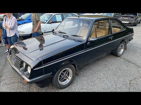 1979 Ford Escort MK2 RS2000 (KTL 266V) Humber Bridge Classic Car Night 15/09/23.