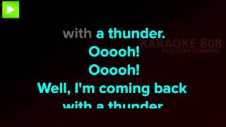 Thunder ~ Leona Lewis Karaoke Version ~ Karaoke 808