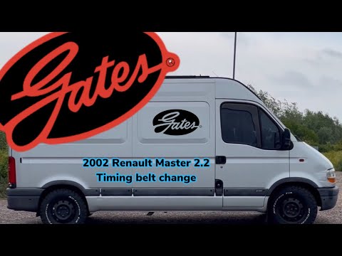 2002 Renault Master 2.2/2.5 timing belt change