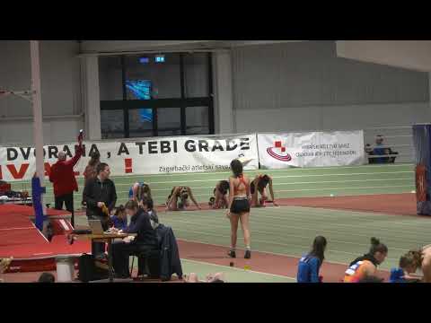 60m [Ž], KVALIFIKACIJE, 6 skupina - Otvoreno prvenstvo Zagreba u dvorani 2025