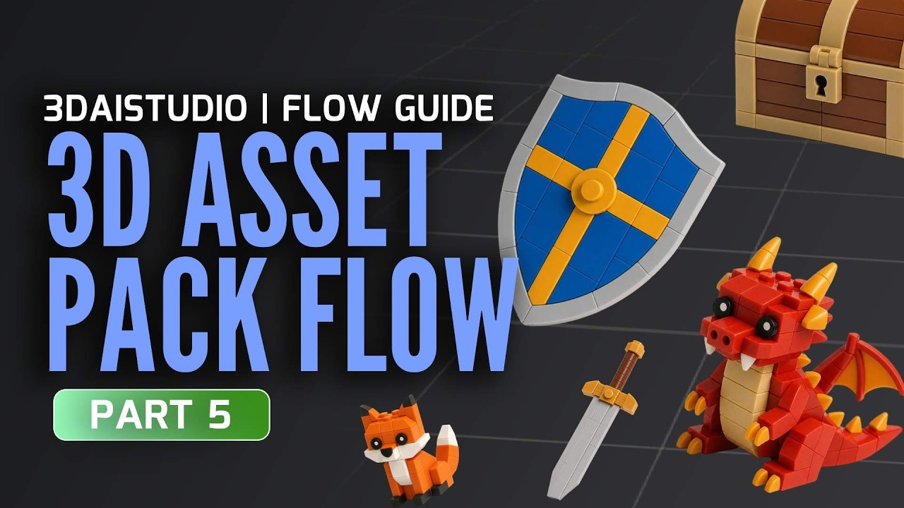 Flow Part 5: Asset Packs with Batch & Style Reference