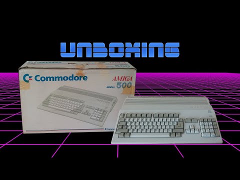 Commodore Amiga 500 Unboxing
