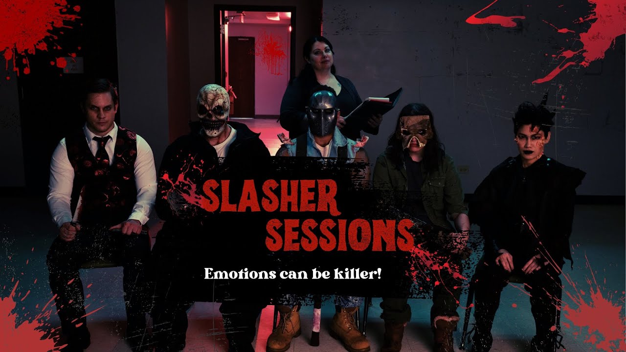Slasher Sessions - Teaser Trailer Gracious Monsters Films - "What if slashers had to go to therapy?"