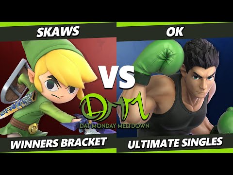 DAT MM 261 - Skaws (Toon Link) Vs. O.K. (Little Mac) Smash Ultimate - SSBU