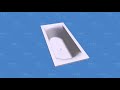 Видео о товаре: Акриловая ванна Riho Lima 170 L