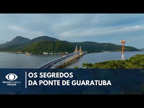 PONTE DE GUARATUBA SERÁ INAUGURADA NO DIA PRIMEIRO DE MAIO | VEJA OS BASTIDORES DA OBRA