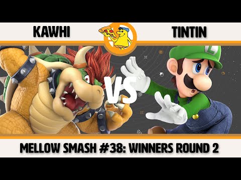 Mellow Mushroom SSBU #38 - Kawhi (Bowser) vs Tintin (Luigi) Smash Ultimate Winners Round 2