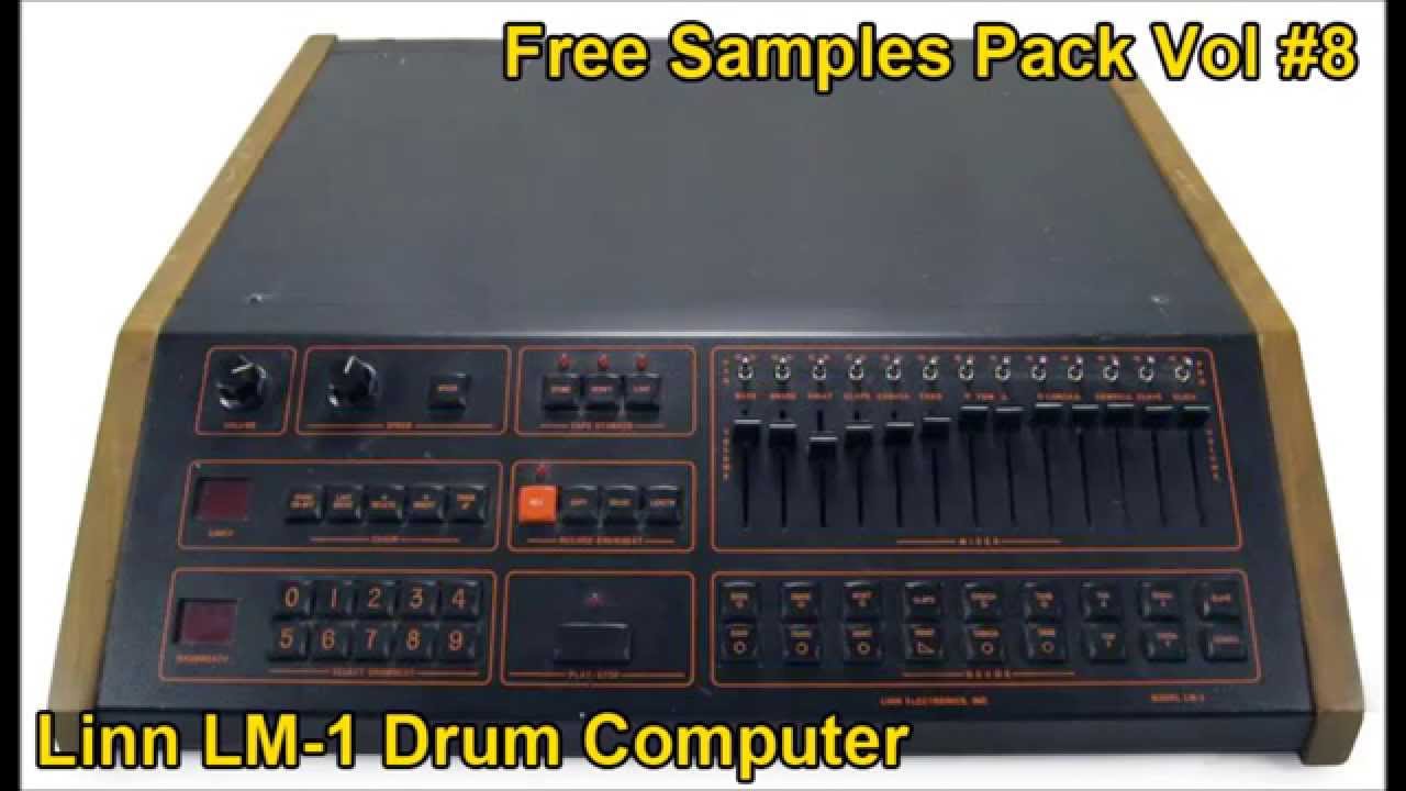 Free Drum Samples Pack Vol #8 (Linn LM 1 Drum Computer)