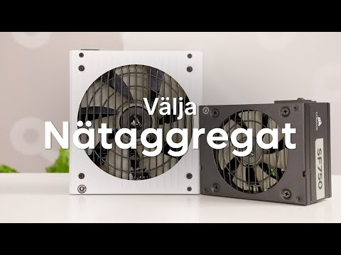 Välja nätaggregat till datorn - det här vill du veta!