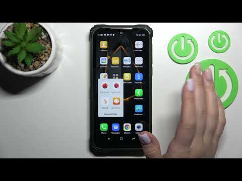 How to Create Folders on Home Screen on DOOGEE S86 PRO - Group App