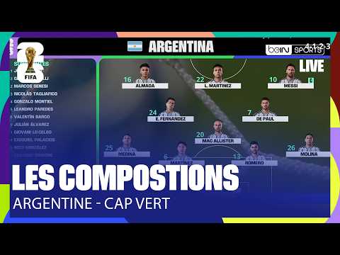 LIVE - Les COMPOSITIONS de cet ARGENTINE - CAP VERT !