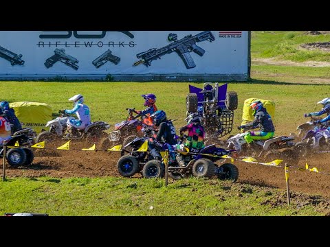 Bad Holeshot Crash in Pro-Am Moto 1 at Gatorback