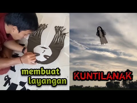 PENAMPAKAN LAYANGAN KUNTILANAK, AUTO SERAM.