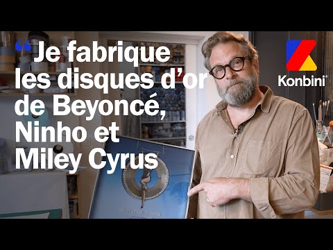 Son métier ? Fabriquer les disques d'or de nos stars pref' 📀 😱| Good job