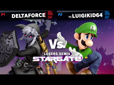 Deltaforce (Link) vs Luigikid64 (Luigi) - Stargate #14 Losers Semi Finals