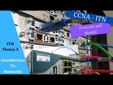 Cisco Netacad Introduction to Networks course -  Module 3 - Protocols and Models