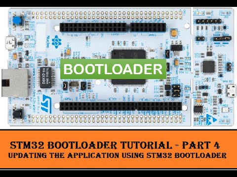 STM32F7 (Cortex M7) Bootloader Tutorial Part 4 - Updating the Firmware using the STM32 Bootloader
