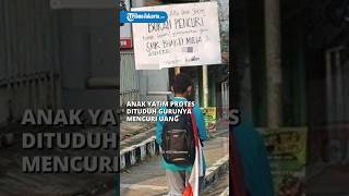 PILU Siswa di Wonogiri,  Protes Keliling Bawa Poster Gegara Dituduh Guru Curi Rp66 Ribu