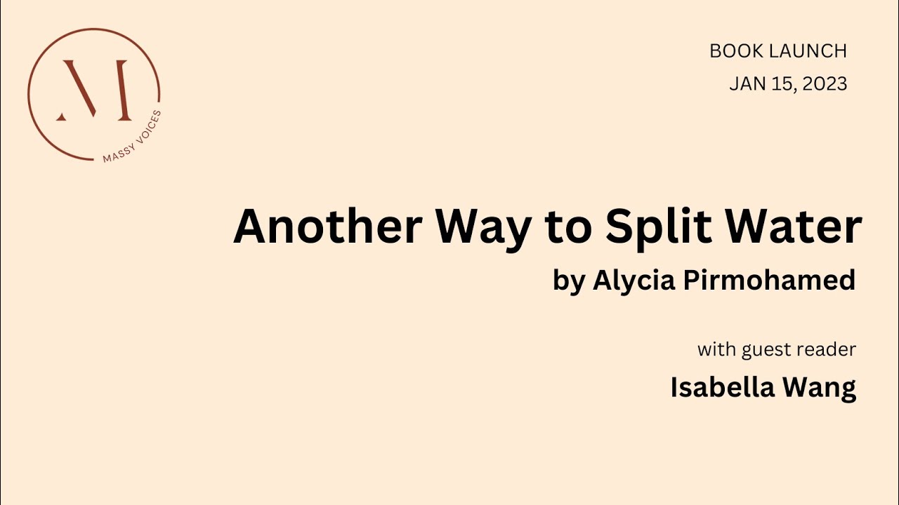 Massy Voices | Another Way to Split Water by Alycia Pirmohamed