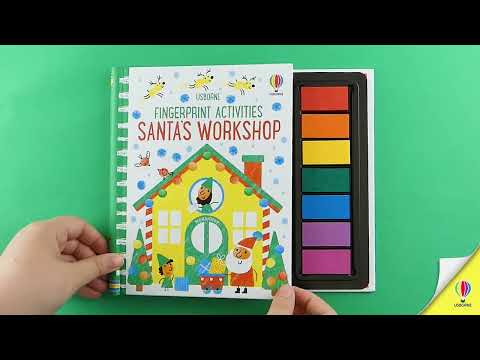 Книга Fingerprint Activities: Santa's Workshop video 1
