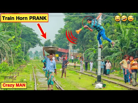 Update Viral Train Horn PRANK in 2022 | Best of Train Horn PRANK on Public | ComicaL TV