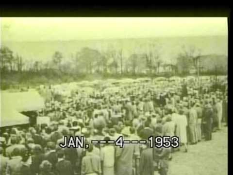 The Funeral of Hank Williams Sr, 1--4--1953