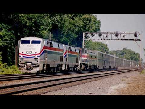 Hollywood Train Sound Effect 01 - Amtrak Train Slow Approach