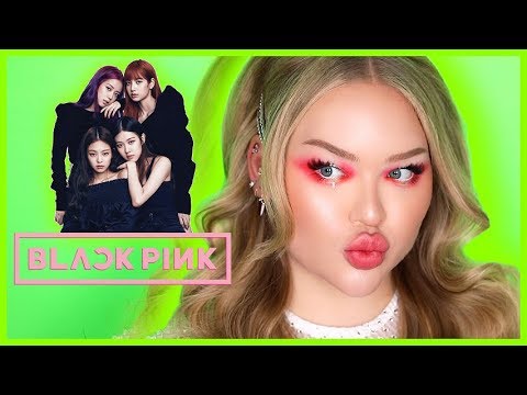 I Tried A BLACKPINK Korean Beauty Makeup Look! Video