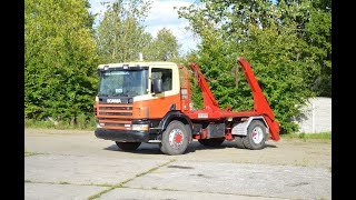 venta de Scania 114 340 Skip Loader, Very good condition ! camión portacontenedores imagen 4 Scania 114 340 Skip Loader, Very good condition ! camión portacontenedores imagen 4