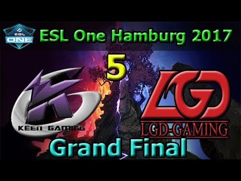 Keen Gaming vs LGD Game 5 | Grand Final | China Qualifier | ESL One Hamburg 2017