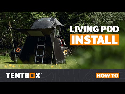HOW TO Install the TentBox Living Pod | TentBox Lite 2.0 and Lite XL