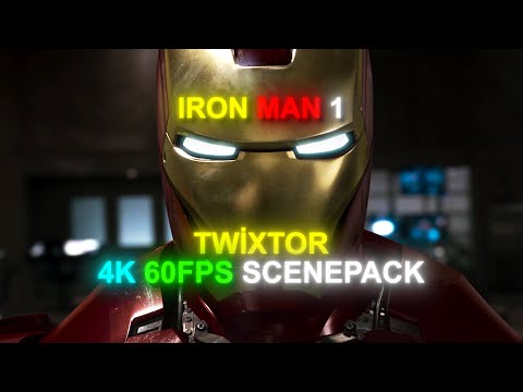 iron man 1 twixtor scenepack 4k 60fps (mega link)