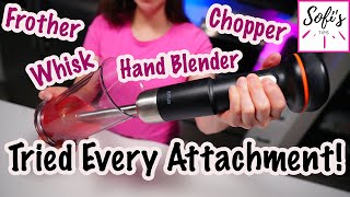 🤔 Can one Hand Blender Do It ALL? RITUS Cordless hand Blender 📦 Unboxing + Full Demo !