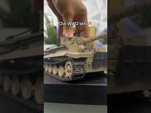 We have every WW2 tank🥱 #lego #ww2 #legotank