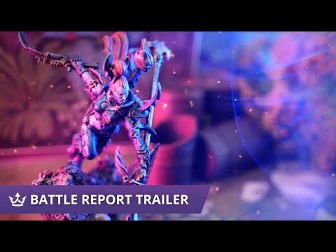 Orks vs Drukhari - Warhammer 40k Battle Report Trailer