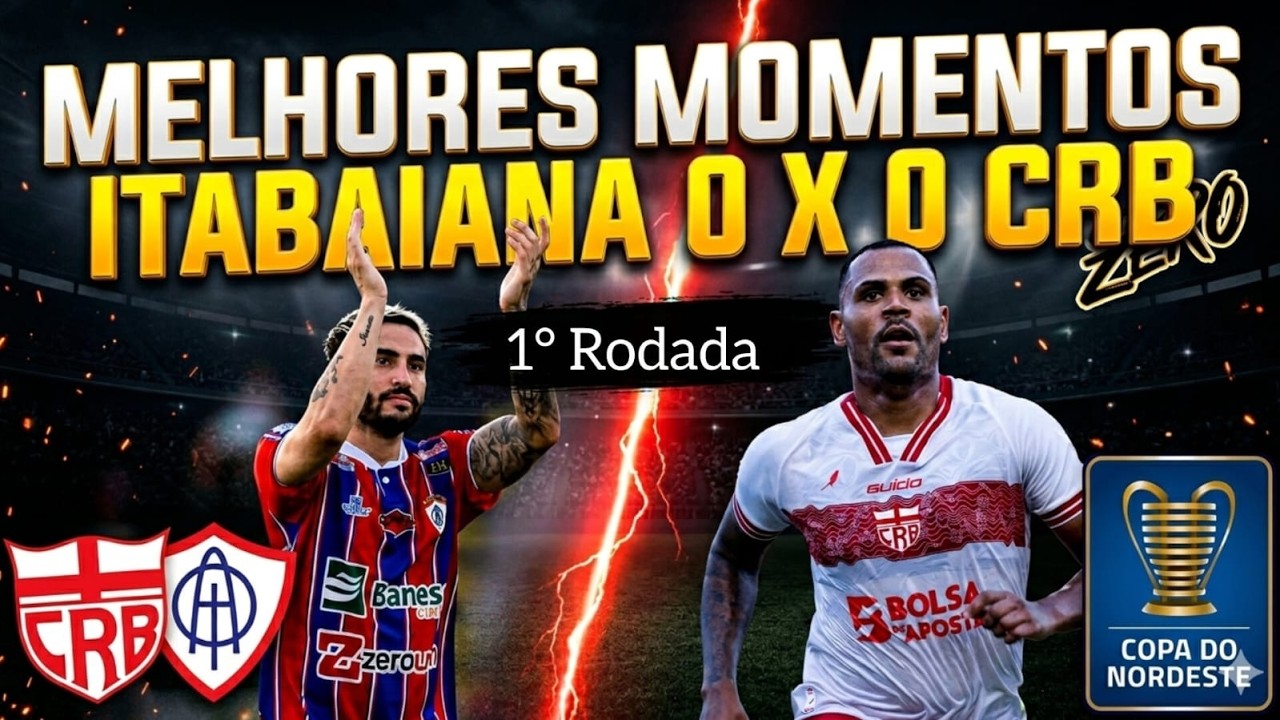 AO Itabaiana vs CRB Highlights