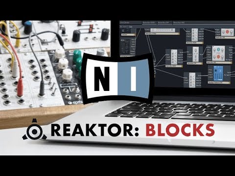 Free Download How To Use NI Reaktor 6 Blocks TUTORiAL-SYNTHiC4TE