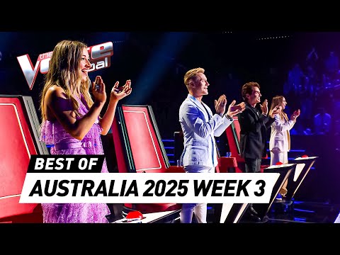 The Greatest Blind Auditions on The Voice Australia 2025 Week 3!