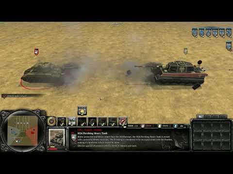 Company of Heroes 2 (King Tiger VS M26 Pershing)