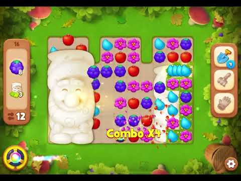 Gardenscapes Level 16 [No Boosters]