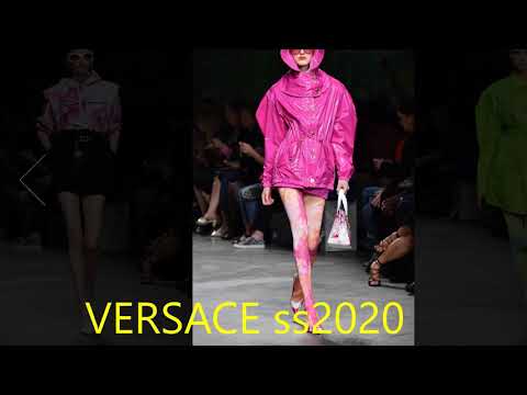 VERSACE SS 2020 MILAN fashion week J Lo in jungle dress