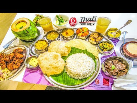 6 BallyGunge Traditional Authentic Bengali Thali & Daab Chingri, Kasba, Kolkata || Episode #36