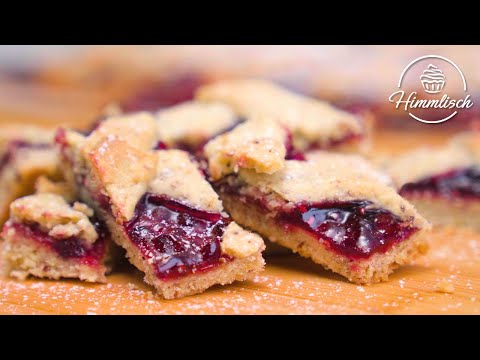 Diese Linzerschnitten sind so gut, dass du nie wieder ein anderes Rezept brauchst! 😱🔥