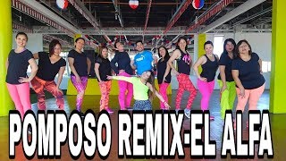 POMPOSO REMIX ZUMBA El Alfa El Jefe Ft  Zion By MD TWINS
