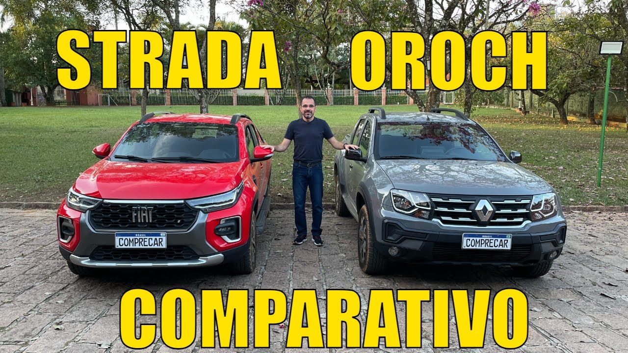 Comparativo: Fiat Strada x Renault Oroch