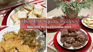 Christmas Baking - The BEST Squares Ever! You need to try these!!