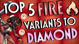 [Skullgirls Mobile] Top 5 FIRE Variants to DIAMOND