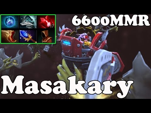 Dota 2 - Masakary 6600 MMR Plays Timbersaw vol 11 - Ranked Match Gameplay